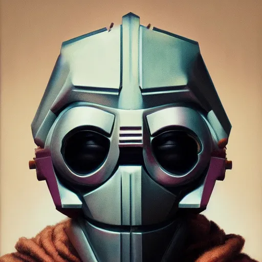 Prompt: mf doom by james jean, tom bagshaw, rococo vfx portrait