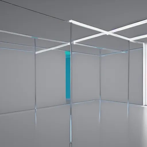 Image similar to an ultra high definition professional studio quality photograph of a transparent iridescent perspex pastel coloured raincoat tent combo on a white coat hook in an empty white room. dramatic lighting, ray tracing, refraction, shallow d. o. f, colour corrected, golden ratio, three point light. volumetric shadows. light rays.