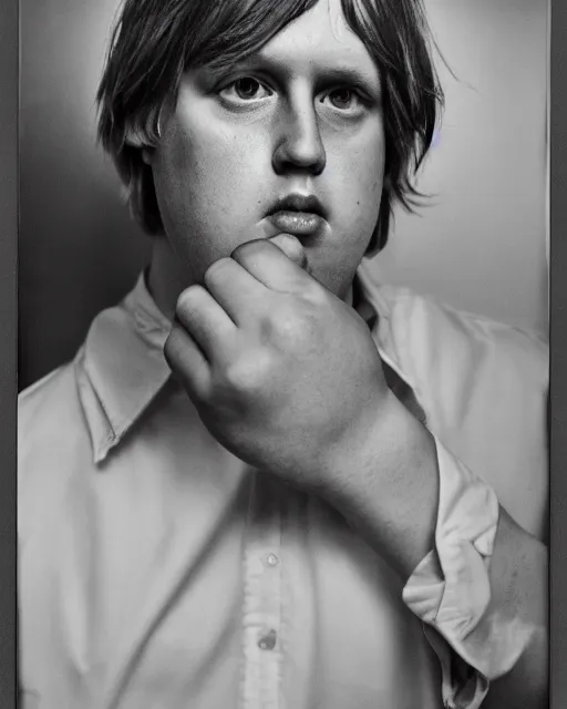 Image similar to a fat paddy pimblett portrait photograph, nikon 3 5 mm, photograph by greg rutkowski