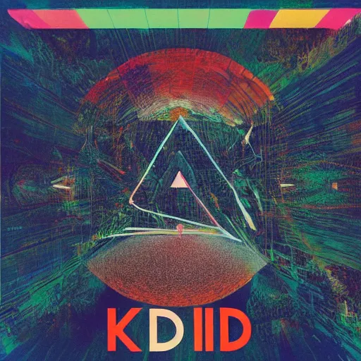 Image similar to Kid A album cover