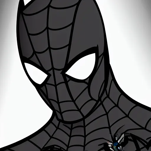 Image similar to a portrait of a spiderbatman , highly detailed,4K UHD image