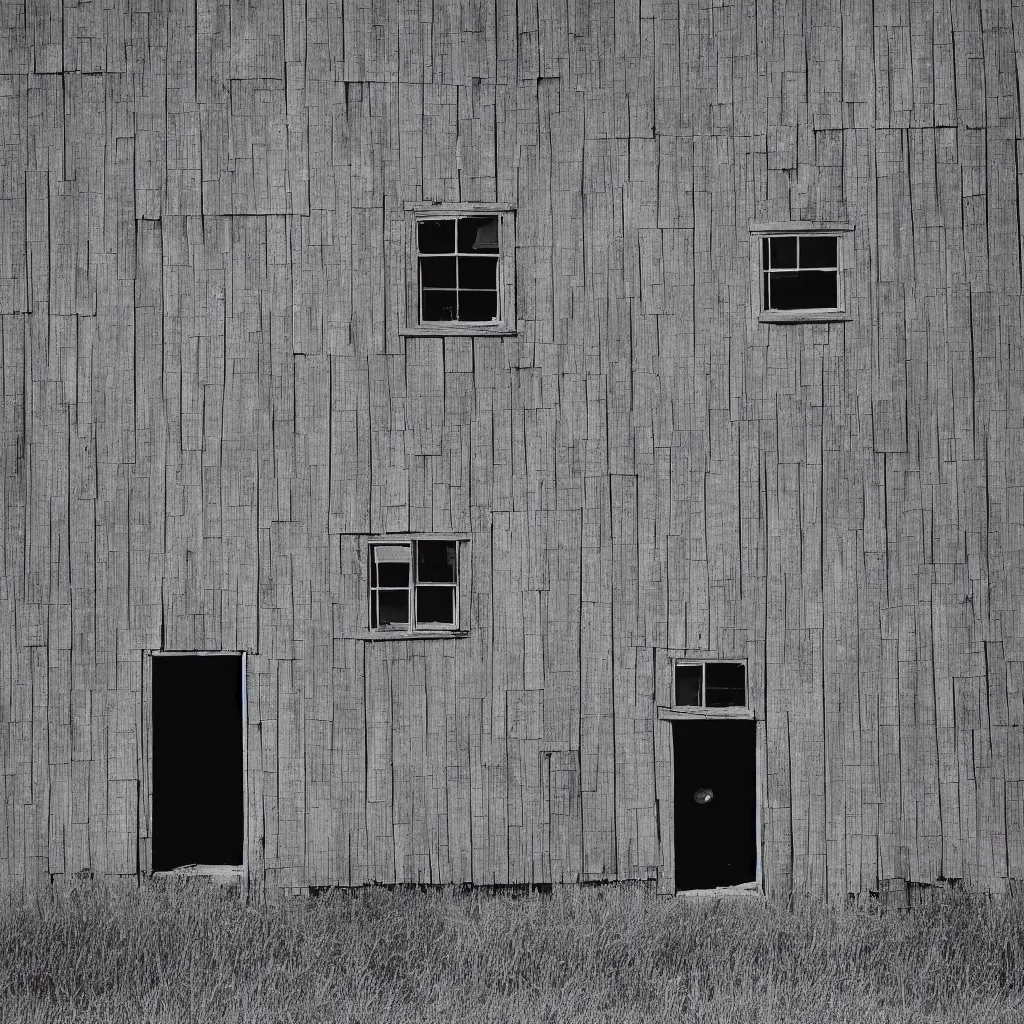 Prompt: “a giant shoe with windows in rural minnesota, 24mm hasselblat color photography, view from across the street, zillow pic”