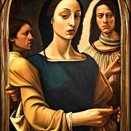 Prompt: renaissance painting of Sade