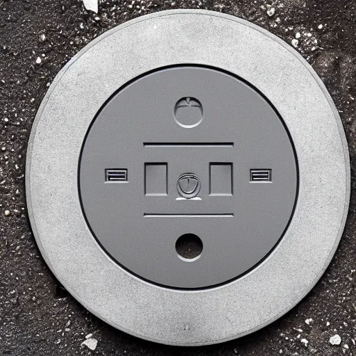 Image similar to jonathan ive dieter rams drain manhole cover