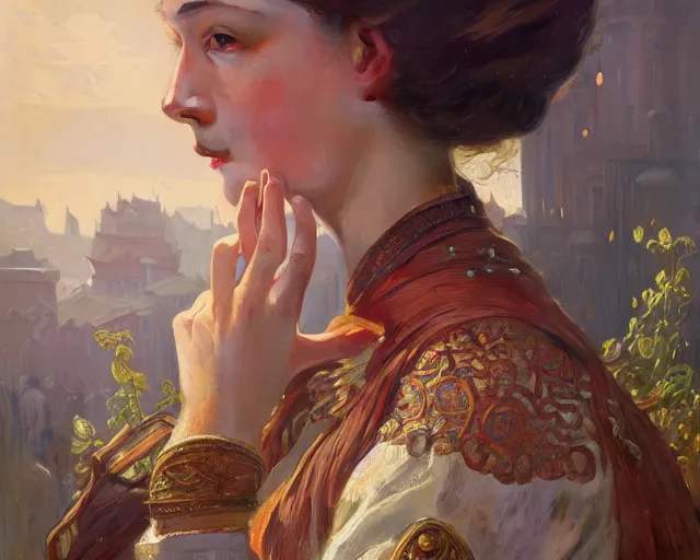 Image similar to photography of konstantin yuon, deep focus, d & d, fantasy, intricate, elegant, highly detailed, digital painting, artstation, concept art, matte, sharp focus, illustration, hearthstone, art by artgerm and greg rutkowski and alphonse mucha