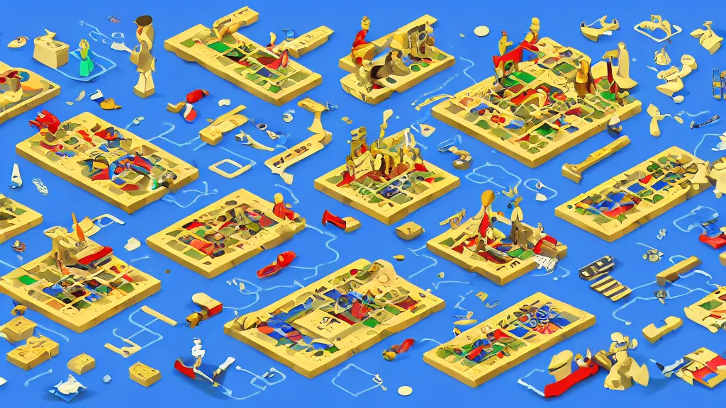 Image similar to academic art well - received peacoat isometric puzzle game, intricate design peacoat