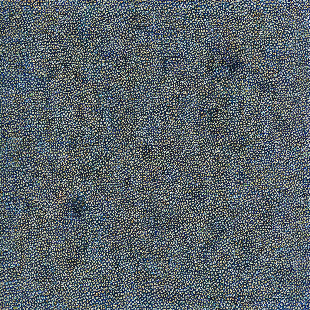 Image similar to camo made of out fabric, smiling, abstract, maya bloch artwork, do hoang tuong artwork, cryptic, dots, stipple, lines, splotch, concrete, color tearing, uranium, neon, pitch bending, faceless people, dark, ominous, eerie, minimal, points, technical, painting