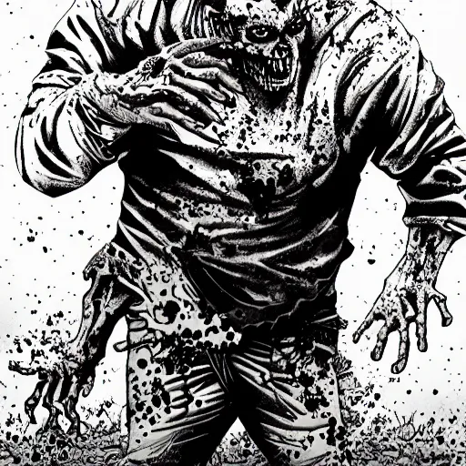 Image similar to zombie by robert kirkman