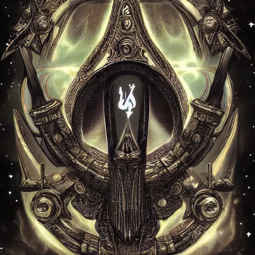 Image similar to ace of spade as portal to another dimension, high detail, computer art, concept art, no noise, fantasy, full view