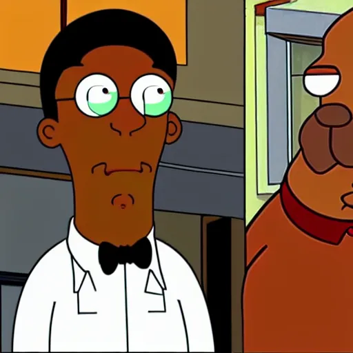 Image similar to Gustavo Fring in family Guy