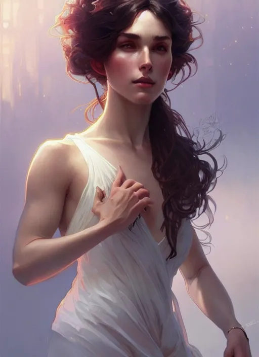 Image similar to natali portman, highly detailed, digital painting, artstation, concept art, wallpaper, smooth, sharp focus, illustration, art by artgerm and greg rutkowski and alphonse mucha