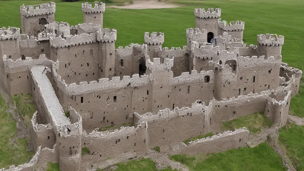 Image similar to a castle made of Mud