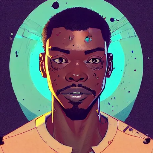 Image similar to a study of cell shaded portrait of Axel Foley concept art, llustration, post grunge, concept art by josan gonzales and wlop, by james jean, Victo ngai, David Rubín, Mike Mignola, Laurie Greasley, highly detailed, sharp focus, alien, Trending on Artstation, HQ, deviantart, art by artgem