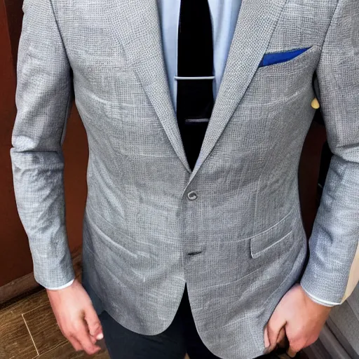 Image similar to TV wearing a suit