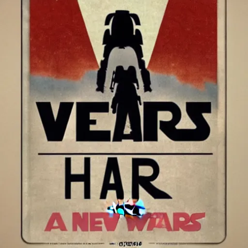 Prompt: Star Wars A New Hope Poster in the art style of Georgia O'keeffe