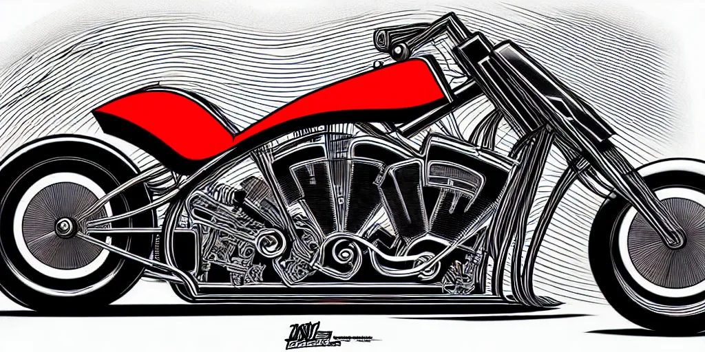 american chopper, cartoon, moebius style, detailed | Stable Diffusion |  OpenArt