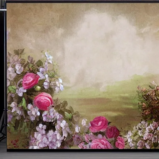 Image similar to victorian painted studio backdrop