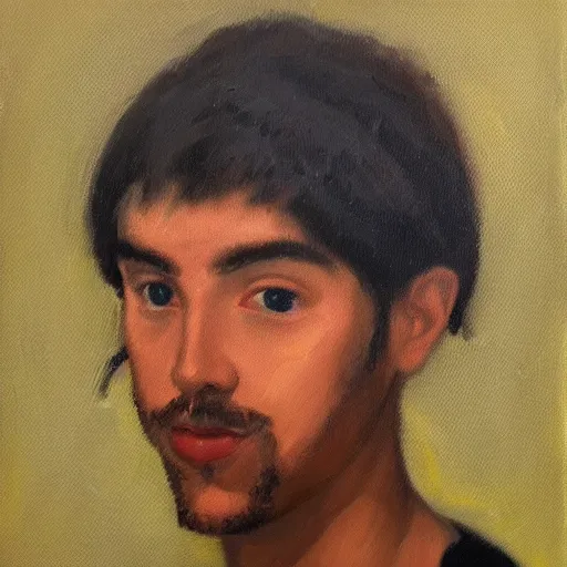 Prompt: The average Redditor, masterpiece, oil paint