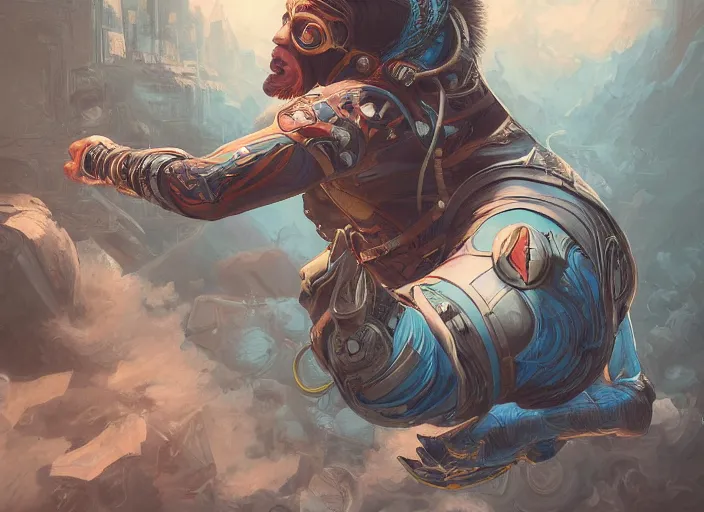 Image similar to an insanely detailed painting of an asian man wearing a homemade superhero costume, sitting at a desk, staring seriously at the computer and typing, in the style of peter mohrbacher, james jean, artgerm, dramatic lighting and composition, surreal background, octane render, pixar, trending on artstation, concept art, comic book, view from behind, 8 k