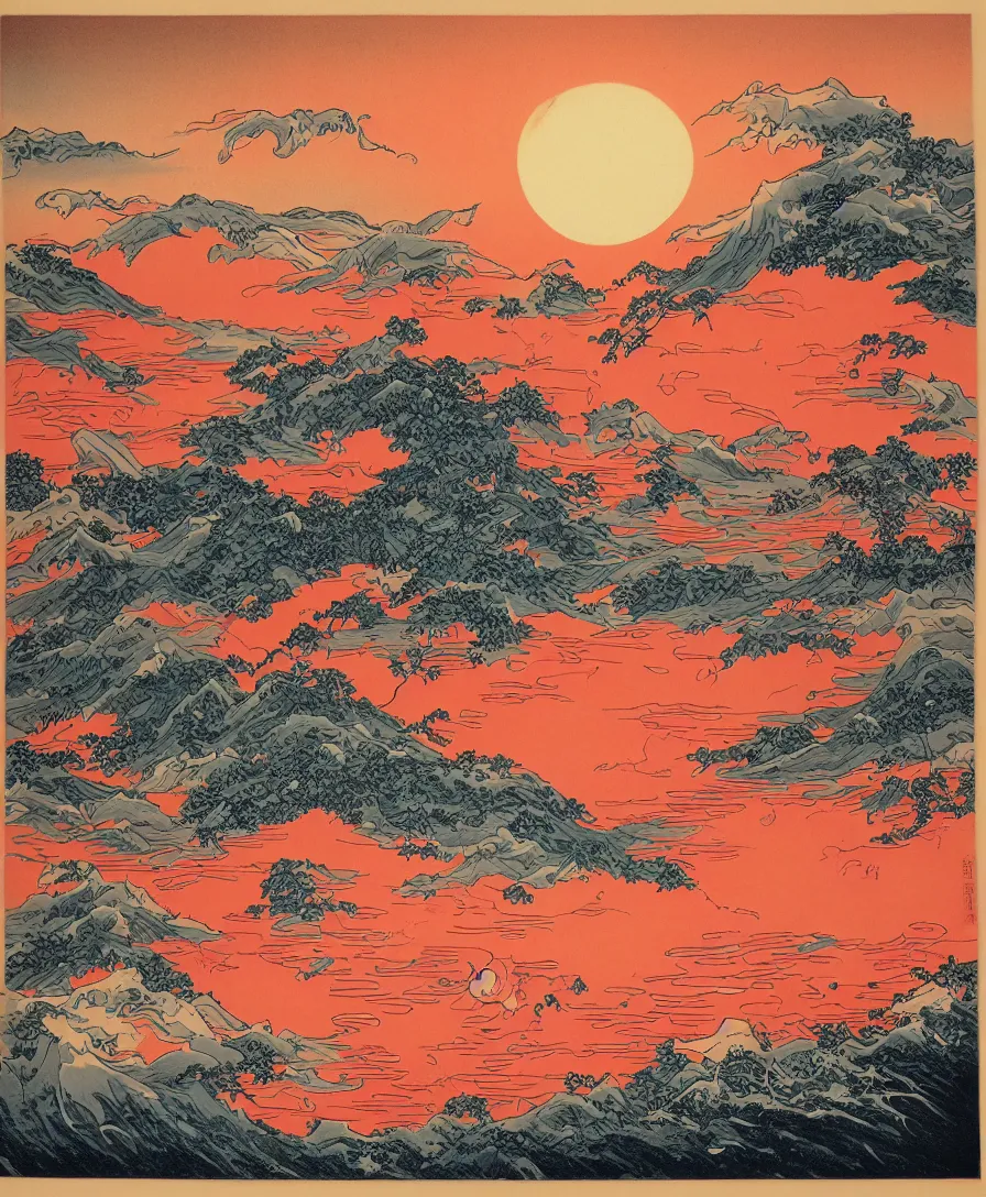 Prompt: land of the rising sun