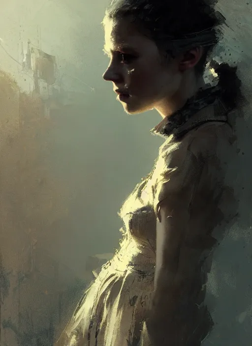 Image similar to movie character and sidekick, animsted, beautiful face, rule of thirds, intricate outfit, spotlight, by greg rutkowski, by jeremy mann, digital painting