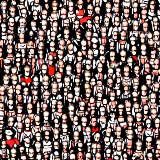 Image similar to where's waldo