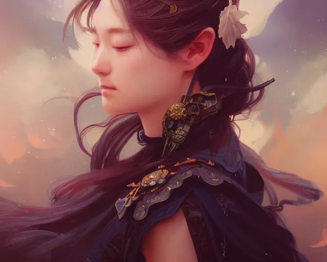 Prompt: photography of fuyuko matsui, deep focus, d & d, fantasy, intricate, elegant, highly detailed, digital painting, artstation, concept art, matte, sharp focus, illustration, hearthstone, art by artgerm and greg rutkowski and alphonse mucha