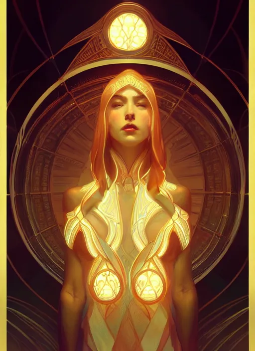 Image similar to symmetry!! water, glowing lights!! intricate elegant, highly detailed, digital painting, artstation, concept art, smooth, sharp focus, illustration, art by artgerm and greg rutkowski and alphonse mucha