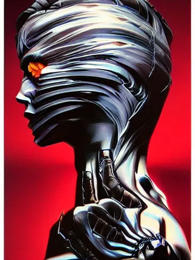 Image similar to a dream divided by zero : : hyperreal surrealism hypermaximal symbolism, paranoid critical method, glitchcore : : by artgerm, nychos, yoji shinkawa, todd mcfarlane — c 1 5