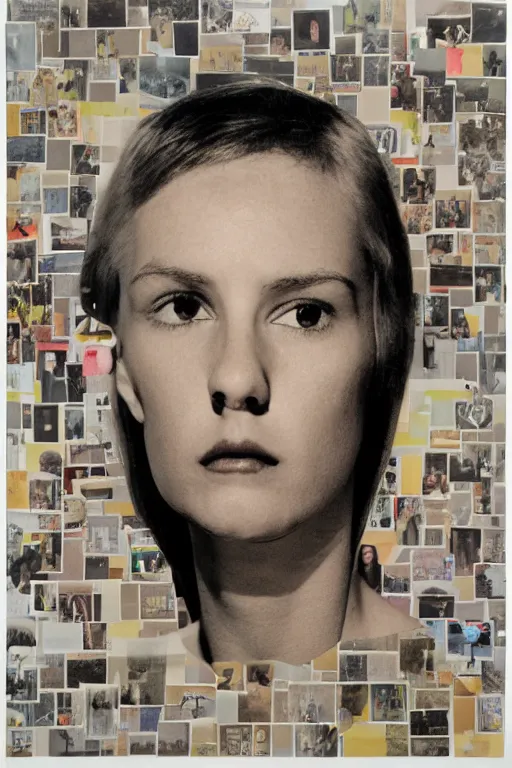 Image similar to nobody want to locked anymore, by richard hamilton and mimmo rotella and violet polsangi, photo realistic, human details, old photo scattered, pop art, incrinate, sharp focus, symmetrical, pararel, justify content center, random content, balance and proportional, cleanest image, white frame border