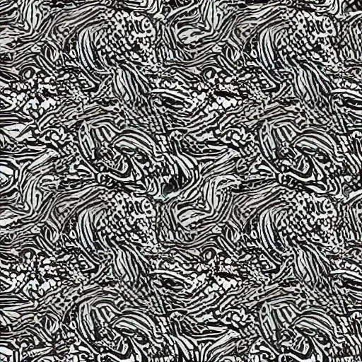 Image similar to coral patterns, black and white, texture, heightmaps, deep of field