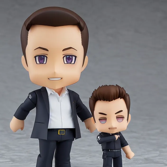 Image similar to elon musk, an anime nendoroid of elon musk, figurine, detailed product photo