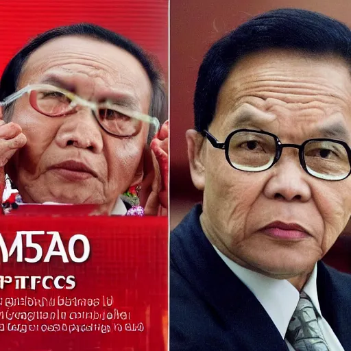 Prompt: indonesia iconic politician, perfect faces