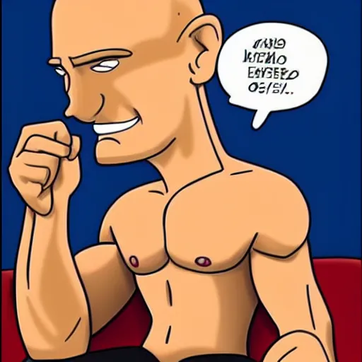 Image similar to johnny sins cartoon