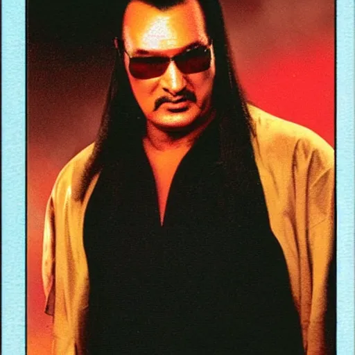 Image similar to Steven Seagal trading card