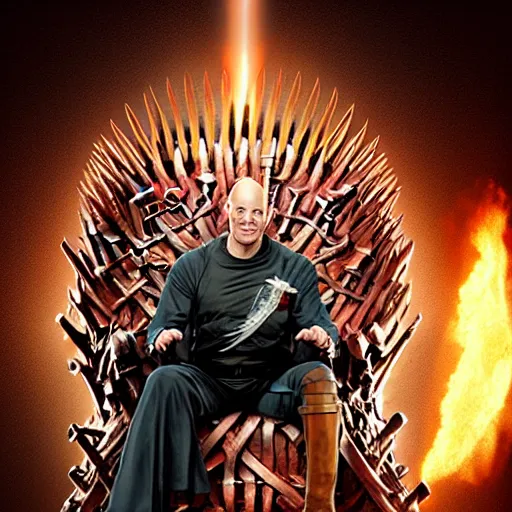 Prompt: jeff bezos as voldemort sitting on the iron throne, au naturel, hyper detailed, digital art, trending in artstation, cinematic lighting, studio quality, smooth render, unreal engine 5 rendered, octane rendered, art style by klimt and nixeu and ian sprigger and wlop and krenz cushart.