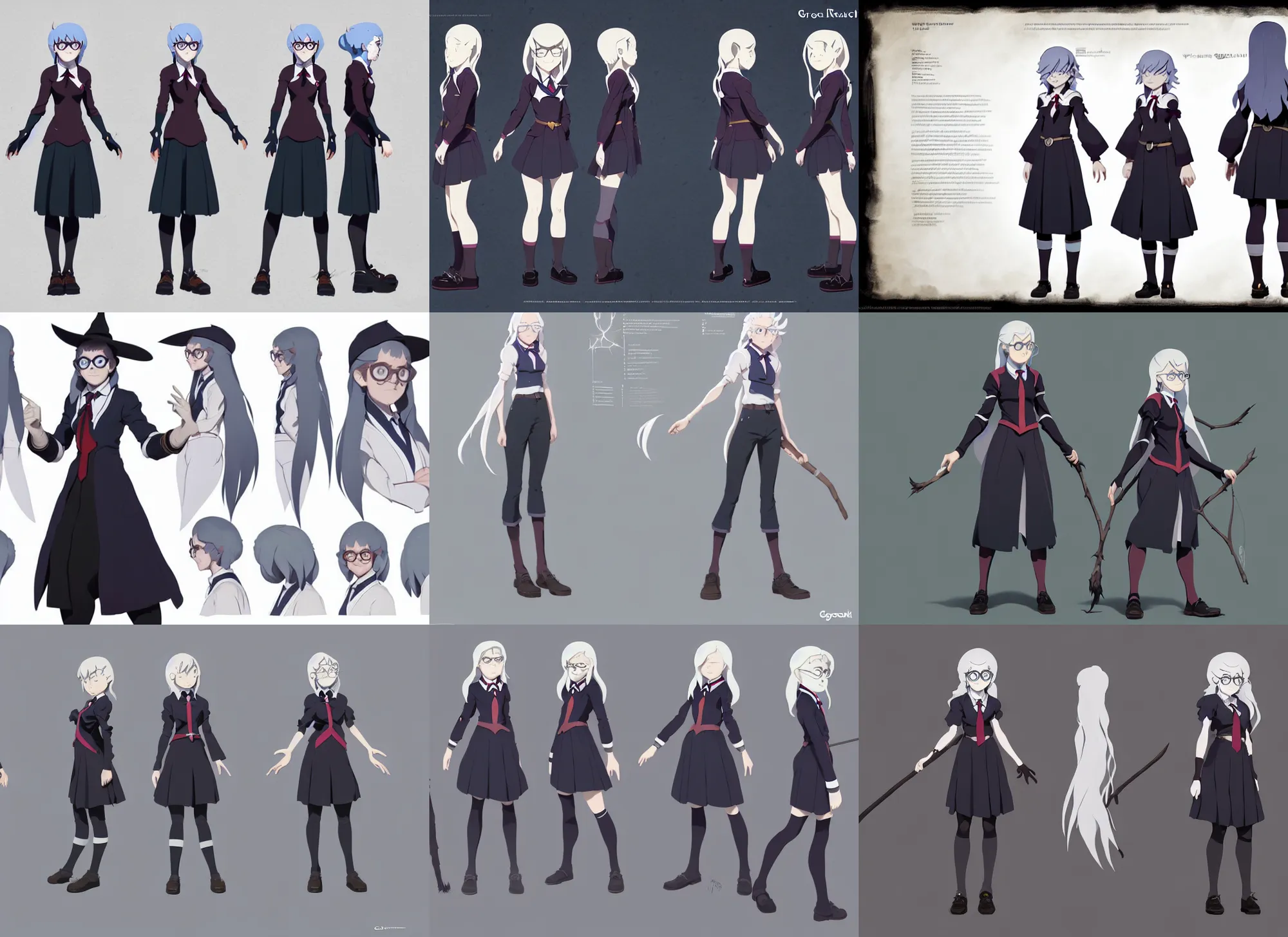 Gakusen Toshi Asterisk Character Model Sheets - Cooterie  Character  modeling, Anime character design, Character model sheet