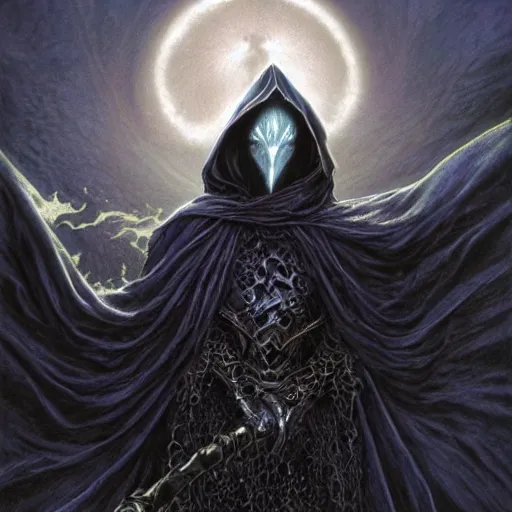 Image similar to Ringwraith Nazgul by Mark Brooks, Donato Giancola, Victor Nizovtsev, Scarlett Hooft, Graafland, Chris Moore