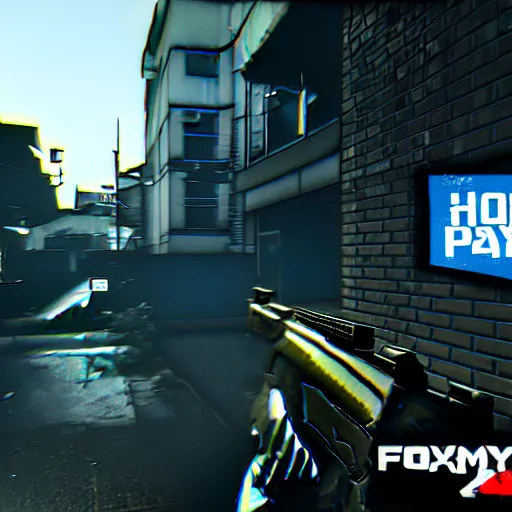 Image similar to gameplay screenshot from the pc fps game payday 2 ( graphics maxed out ) demonstrating the fursuit unlock - hoxton? more like foxton.