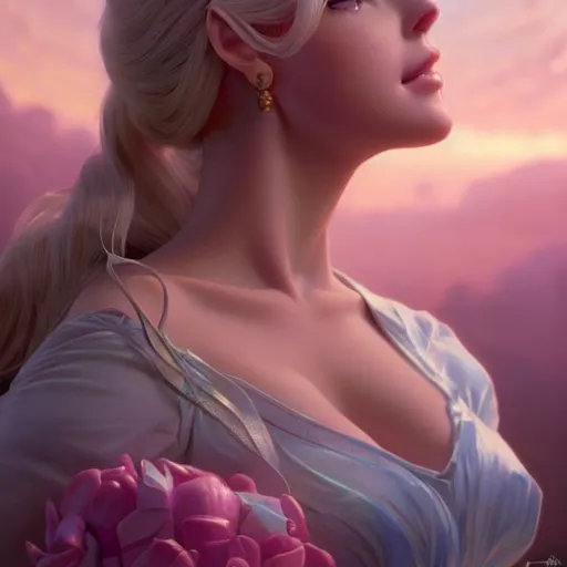 Image similar to a beautiful portrait of barbie in distress ; ultra realistic, concept art, intricate details, stunning model, highly detailed, photorealistic, octane render, 8 k, unreal engine. art by artgerm and greg rutkowski and charlie bowater and magali villeneuve and alphonse mucha