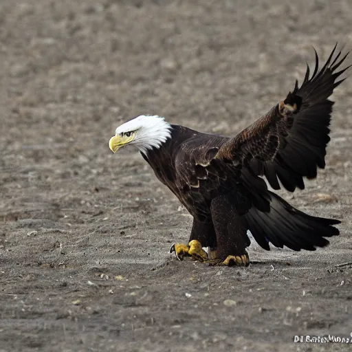 Image similar to eagle sinking claws into ouroboros