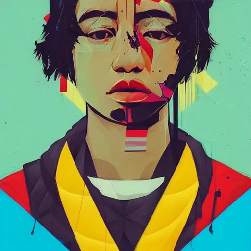 Image similar to Supreme x Adidas Profile Picture by Sachin Teng, asymmetrical, Organic Painting , Matte Painting, geometric shapes, hard edges, graffiti, street art,:2 by Sachin Teng:4