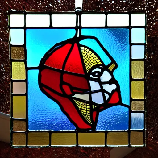 “Air Jordan 1 stained glass art” Stable Diffusion OpenArt