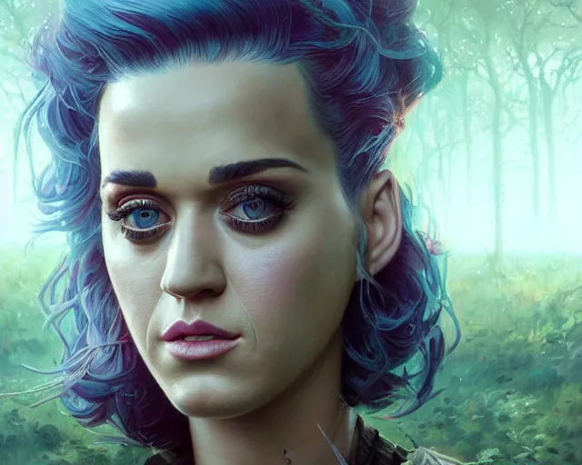 Prompt: highly detailed portrait of katy perry, in the walking dead, stephen bliss, unreal engine, fantasy art by greg rutkowski, loish, rhads, ferdinand knab, makoto shinkai and lois van baarle, ilya kuvshinov, rossdraws, tom bagshaw, global illumination, radiant light, detailed and intricate environment