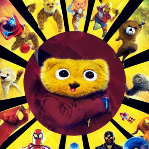 Image similar to portrait of flat eric in multiverse, photorealism, marvel movie poster, 8 k