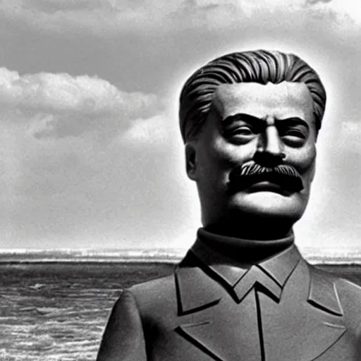 stalin, tom of finland style, lenin, on the beach | Stable Diffusion ...