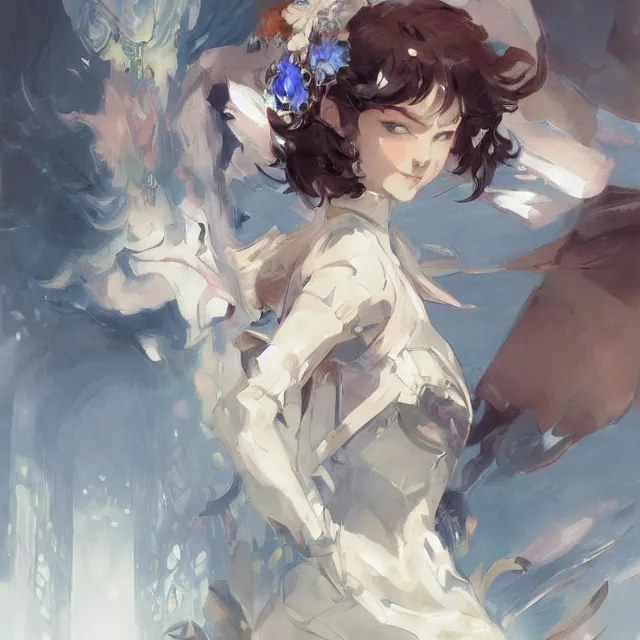 Prompt: anime hero, elegant, intricate, digital painting, artstation, concept art, smooth, sharp focus, illustration, art by konstantin korovin and daniel f. gerhartz and john howe