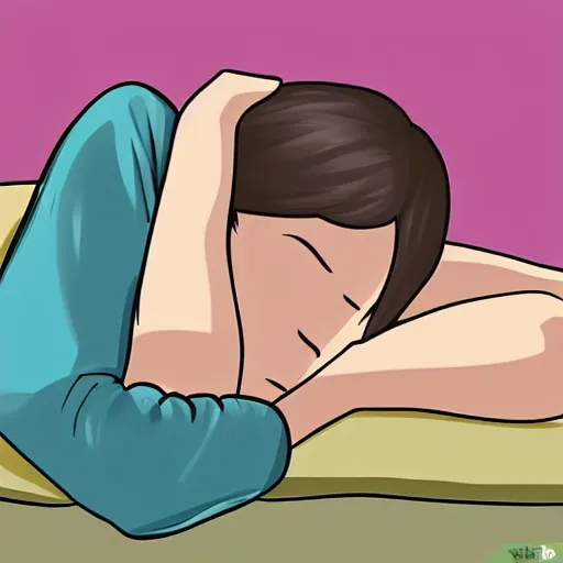 Image similar to wikihow tutorial on how to sleep faster