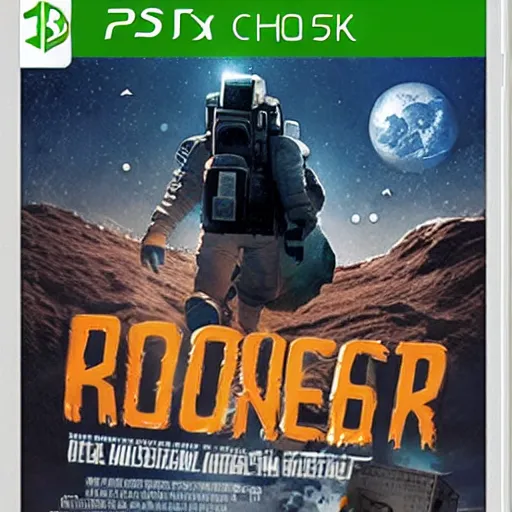 Prompt: blockbuster in moon