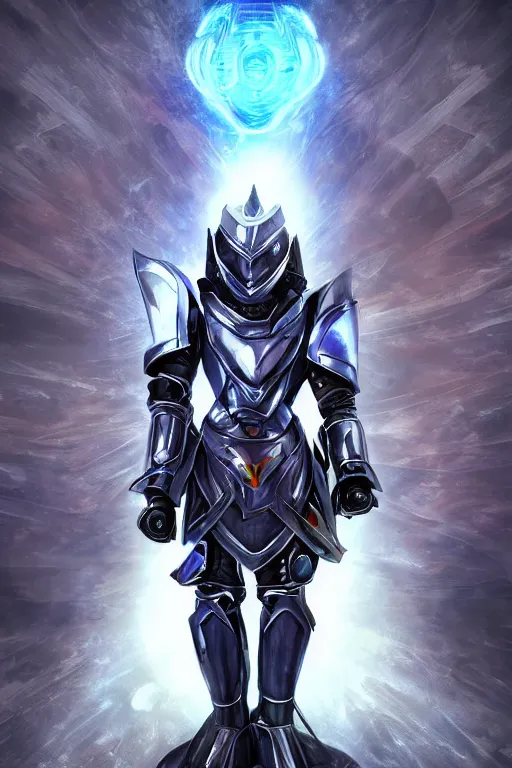 Image similar to helmet armor guardian destiny in witch queen illumination ray tracing hdr fanart arstation by sung choi robot ninja mask and eric pfeiffer and gabriel garza and casper konefal